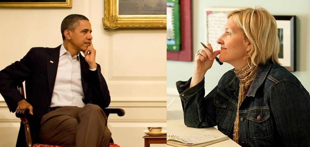 Obama and Brene Brown
